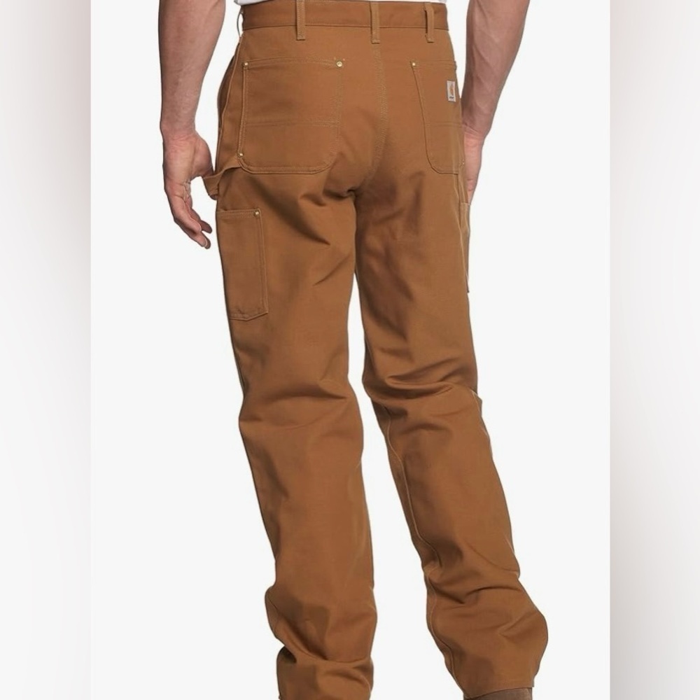 Carhartt Mens Loose Fit Firm Duck Double-Front Utility Work Pant SZ 48/32